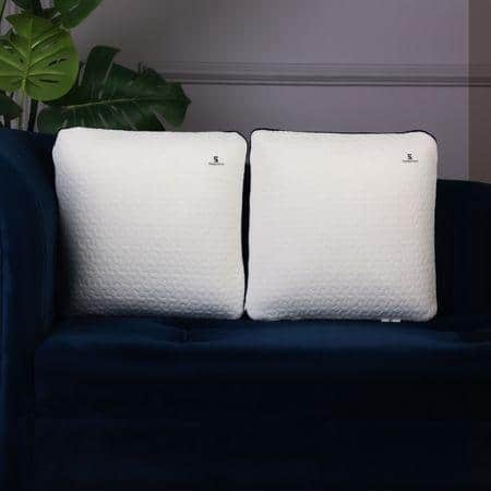 Memory Foam Back Support Cushion 16X16