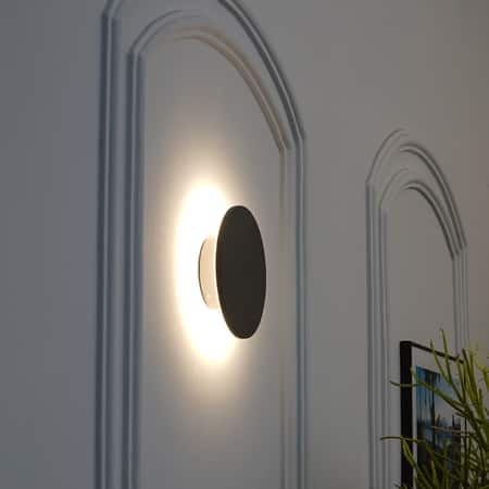Torino Cool White Round Outdoor Wall Light