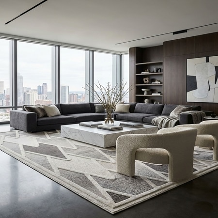 Zigzag Horizon Carpet 5 X 7