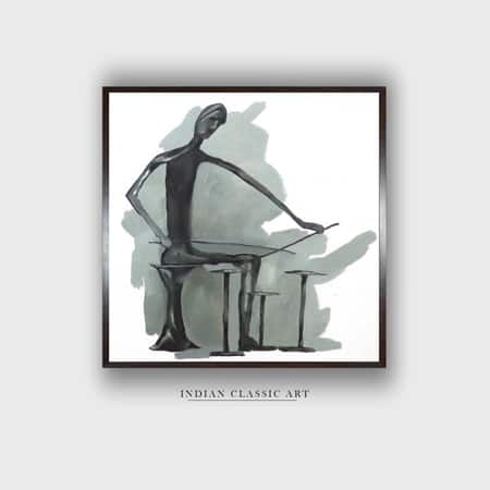Folk Canvas Wall Prints Canvas Wall Prints Set of 2 Multicolor Matte