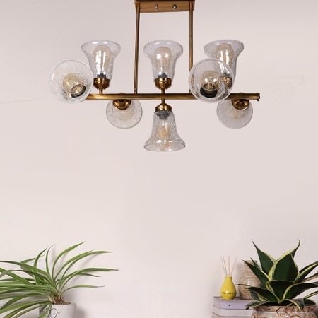 Devansh Gold Wall Mounted Lamp With Beige Jute Shade