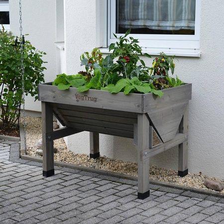 VegTrug Classic Small 1m Grey Wash