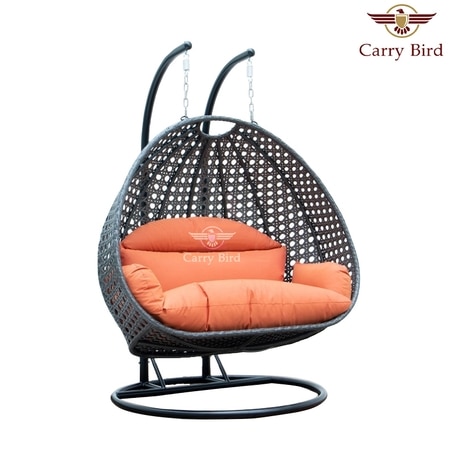 Astrid Metal Swing in Black Color - with Stand