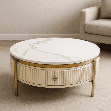 Belly Modern White Table