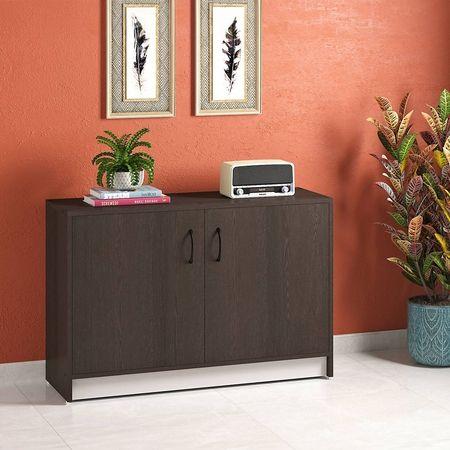 Alex 12 Pair Shoe Rack in Dark Wenge Finish