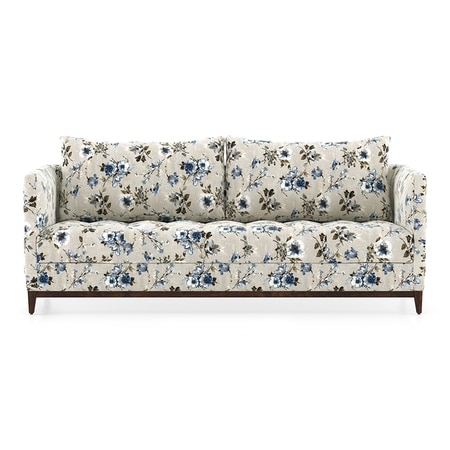 Florence Luxe 3 Seater Fabric Sofa in Adrian Velvet Colour