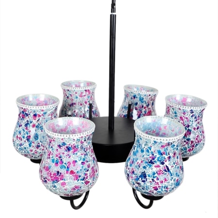 Devansh Gold Antique Wall Mounted Lamp With Black  Cotton Shade