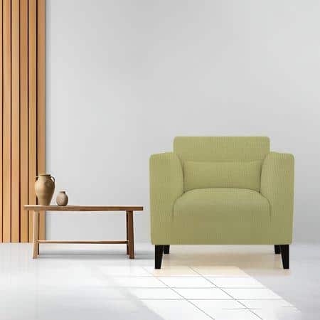 1 Seater Lime Green Sofa Cover