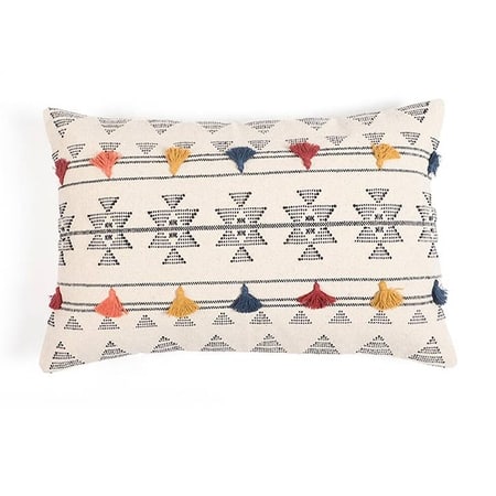 Handloom Woven Cotton Sham Cover