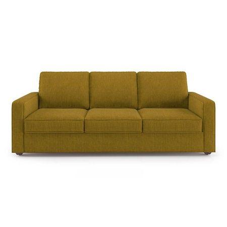 Apollo 3 Seater Fabric Sofa in Olive Green Colour