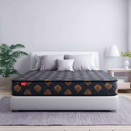 Kurlon Easystar Mattress 4 inch Double PU Foam Mattress (L x W: 75 inch x 48 inch)