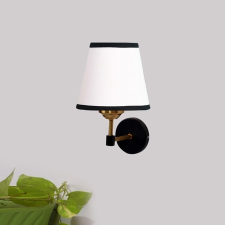 Devansh Metal Electric Wall Light in Black Colour with Multi Shade Count of 1 Light