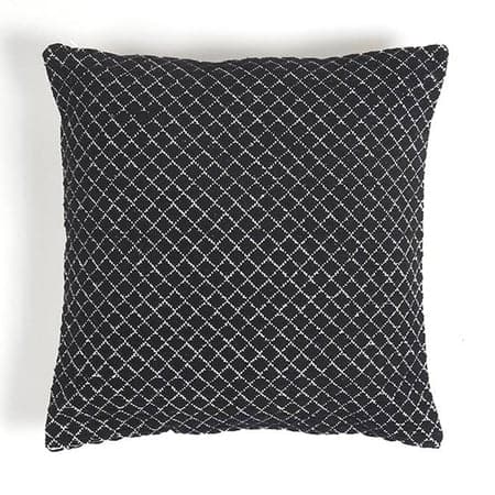 Noir Cotton Cushion Cover