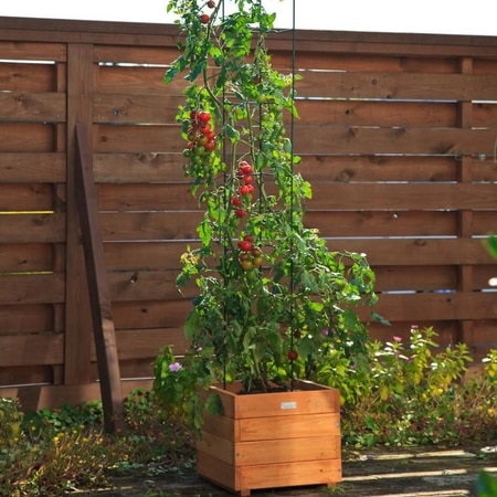 Wood Deco Rectangular Planter 30cm