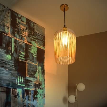 Luciana Cut Glass Pendant