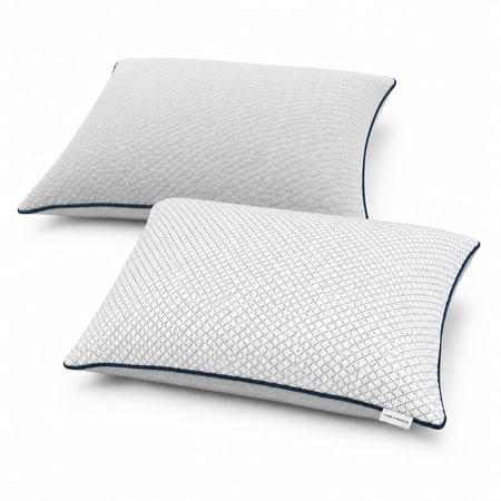 Loom and Needles Micro Fibre Sleeping Pillow Bed Pillow for Sleeping Pack of 2 17x27inch