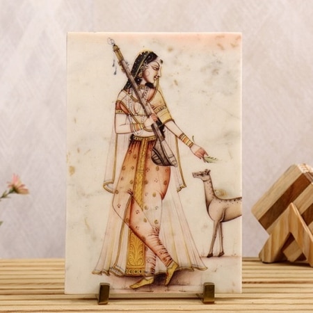 Mughal Marble Showpiece