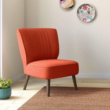Grace Lounge Chair in Lava Colour