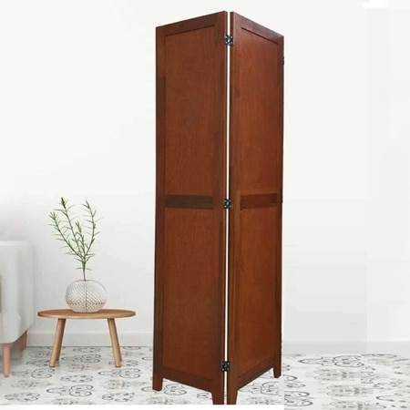 Avana Solid Wood 4 Panel Room Divider