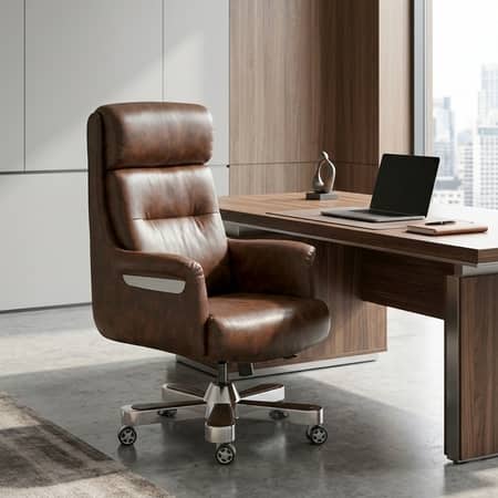 Gold Premium High Back Ergonomic Boss Chair