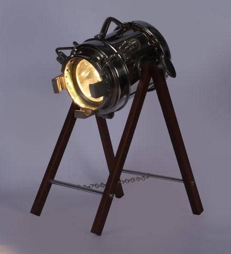 Lense Study Lamp in SS Polished Shade