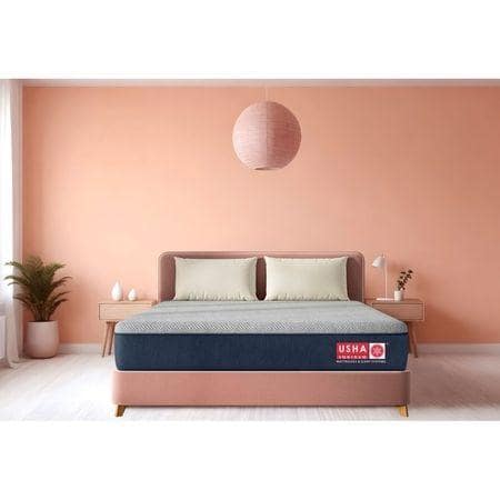 Usha Shriram Dual Comfort Soft & Firm Sides Double Size Mattress (Mattress Thickness: 8 Inches, Mattress Dimensions: 75 x 48 in)