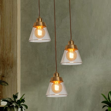 Nordic Modern Metal and Glass Pendant Light