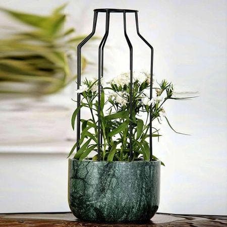 Coriander Green Marble Planter