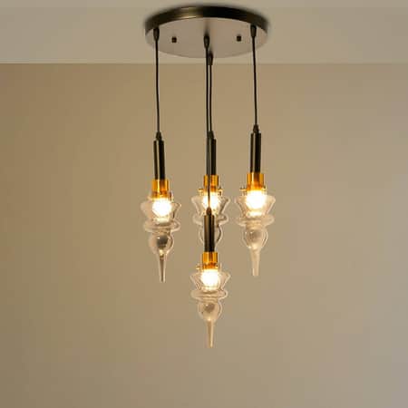 Marlin Glass Hanging Light