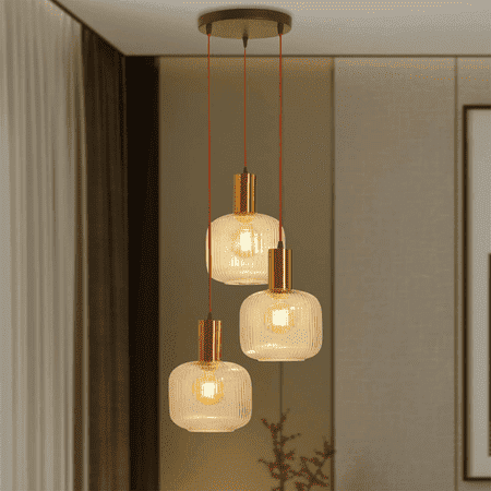 Elsa Glass Hanging Light