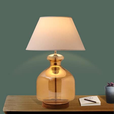 Sierra Glass Table Lamp