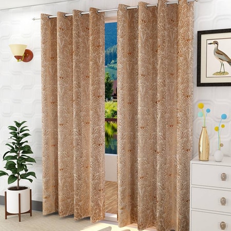 Kitty Door Curtains Set of 2