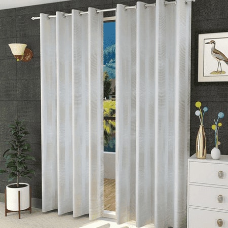 Avah Door Curtains Set of 2
