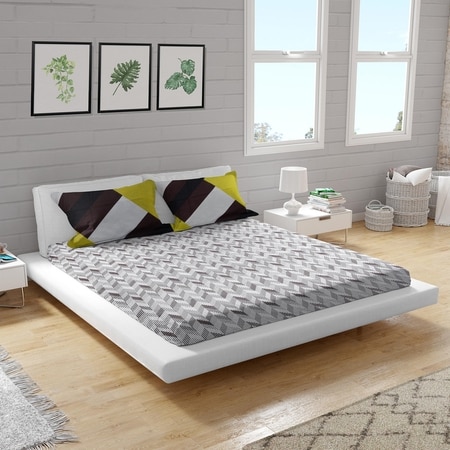 Cotton Double bed sheet 2.24mtrsx 2.54 mtrs with 2 Pillows