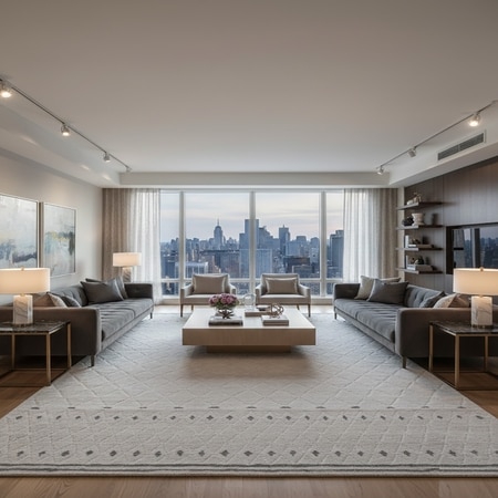 Arctic Frame Carpet 5 X 7