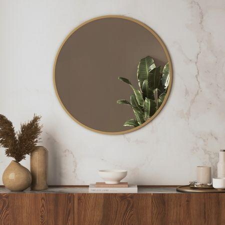 Circa Mirror In Gold Finish