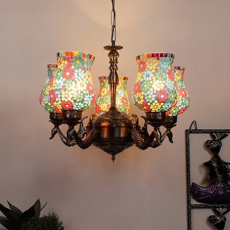 Devansh Dual Black Metal  Wallmounted Lamp With Cotton Black Metal  Shade