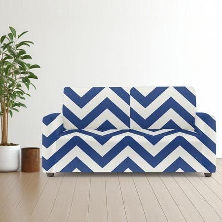 2 Seater Grey Line Sofa Cover