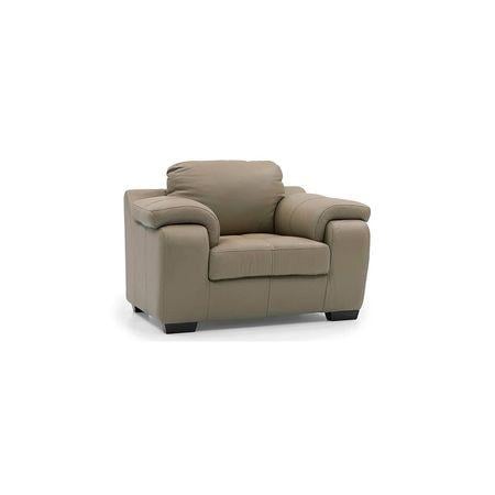 Trissino 1 Seater Leather Sofa in Cappuccino Colour