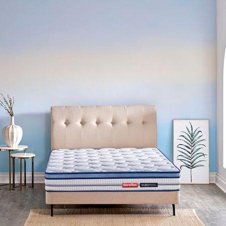 Posture Perfect - Doctor Recommended 5 Zone Dual Density Orthopedic Support layer 3 Zone Pocket Spring Mattress with Euro Top (78 x 72 in, 8 Inches)