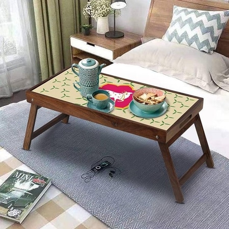 Bovine Breakfast   and Serving Tray  Multicolour