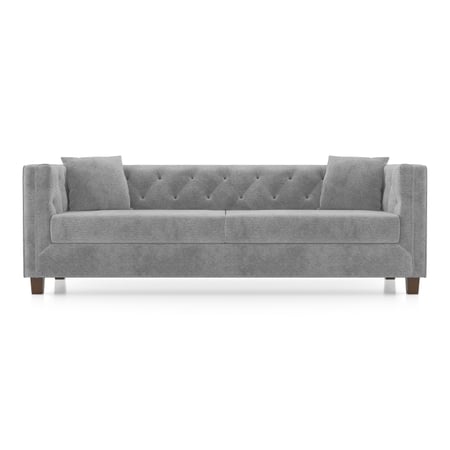 Windsor Essential 3 Seater Fabric Sofa In Granite Weave Colour
