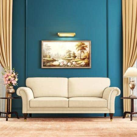 Amara 3 Seater Sofa In Birch Biege