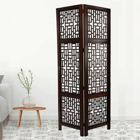 Sallyanne Solid Wood 4 Panel Room Divider