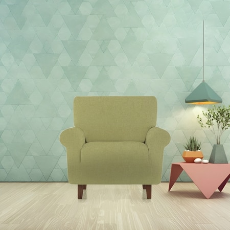 1 Seater Lime Green Sofa Cover