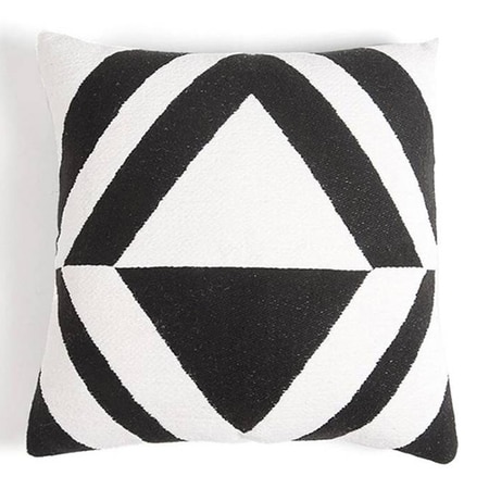 Positive Negative Monochrome Cushion Cover
