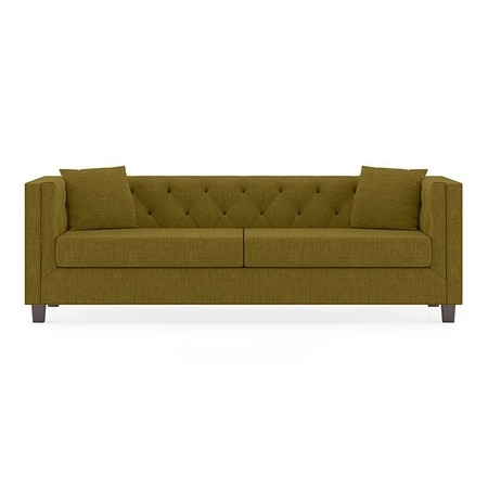 Windsor Premium 3 Seater Fabric Sofa in Olive Green Colour