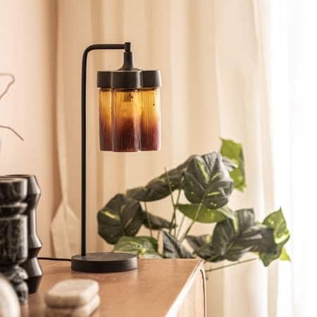Furrow Handcrafted Study Table Lamp