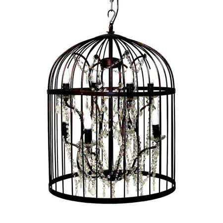 CAGE 8 light Chandelier