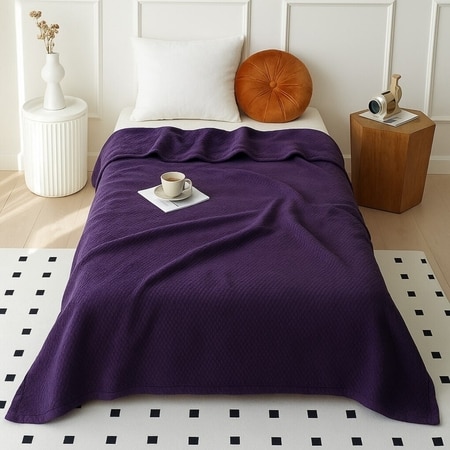Silky Touch Premium Super Soft Cozy Single Bed Blanket 230 X 155 Cms  300 Cms